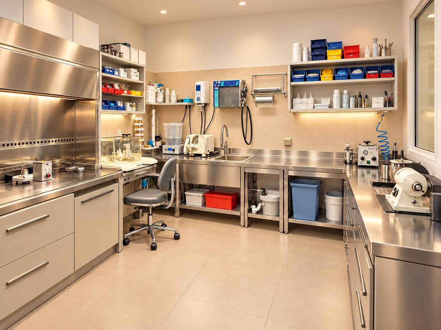 Reparto tecnico, laboratorio DentOne